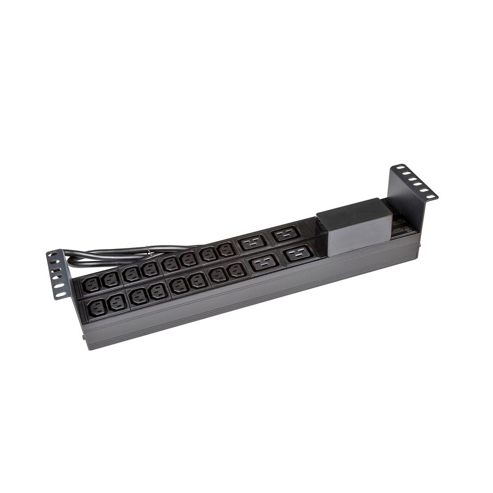 PowerShield RPR-IEC-16A20H HORIZONTAL PDU AUIEC C20 INPUT 2YR - 20 OUTLET - Image 1
