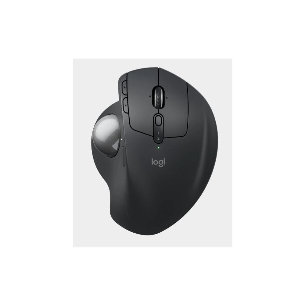 Logitech 910-007261 MX Ergo S SILENT Wireless trackball USB-C charging mouse - Image 1