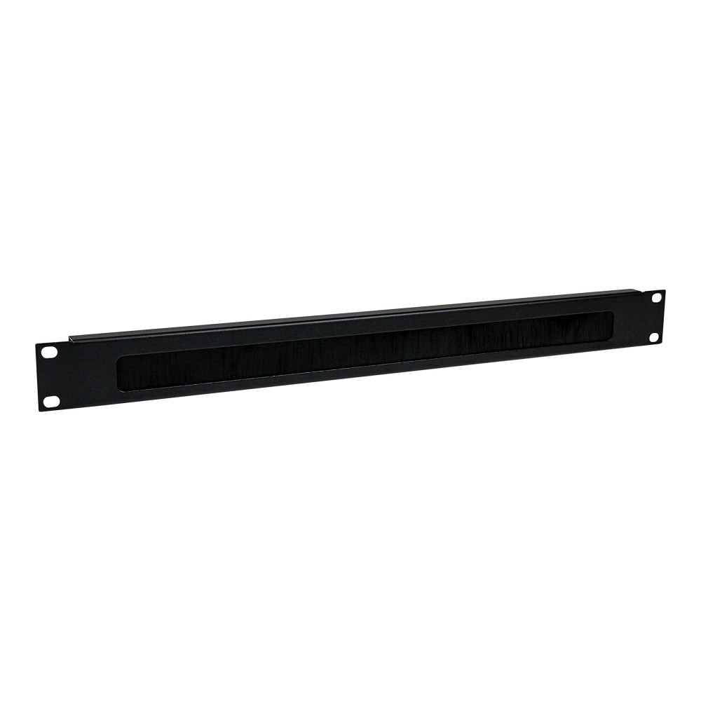 StarTech CMBRUSH1U 1U 19" CABLE MGMT ORGANIZER BRUSH STRIP SERVER RACK PANEL, 2YR - Image 2
