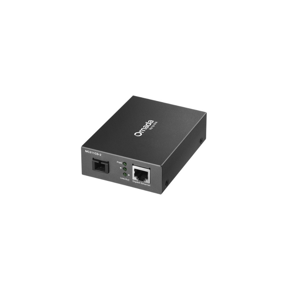 TP-LINK MC212CS-20 Omada Gigabit WDM Media Converter (MC211CS-20 & & MC211CS-2 & MC212CS-2) - Image 1