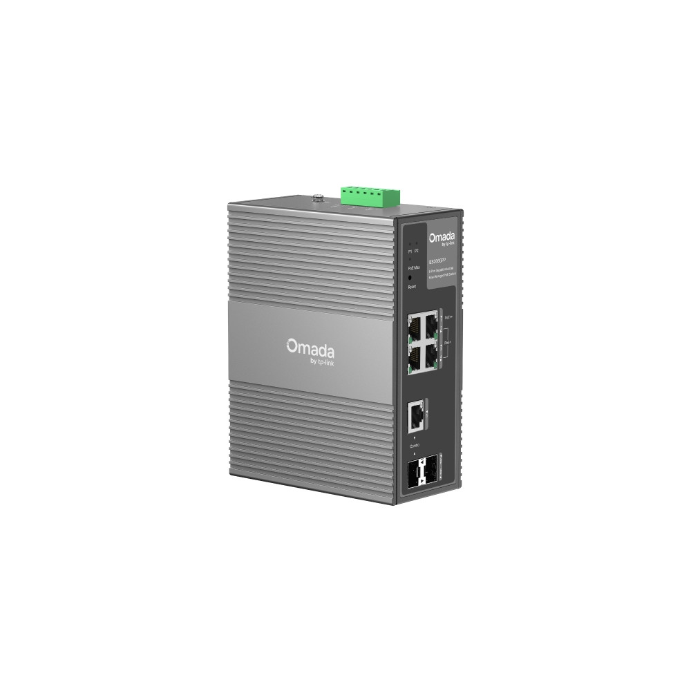TP-LINK IES206GPP Omada 6-Port Gigabit Industrial Easy Managed Switch with 3-Port - Image 1