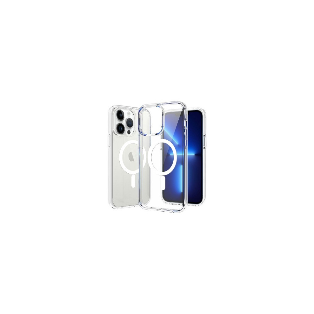 Ultimake MOBCRAIP15PROMAXMS Shockproof Transparent Magsafe Cover Case for iPhone 15 Pro Max (Transparent) - Image 3