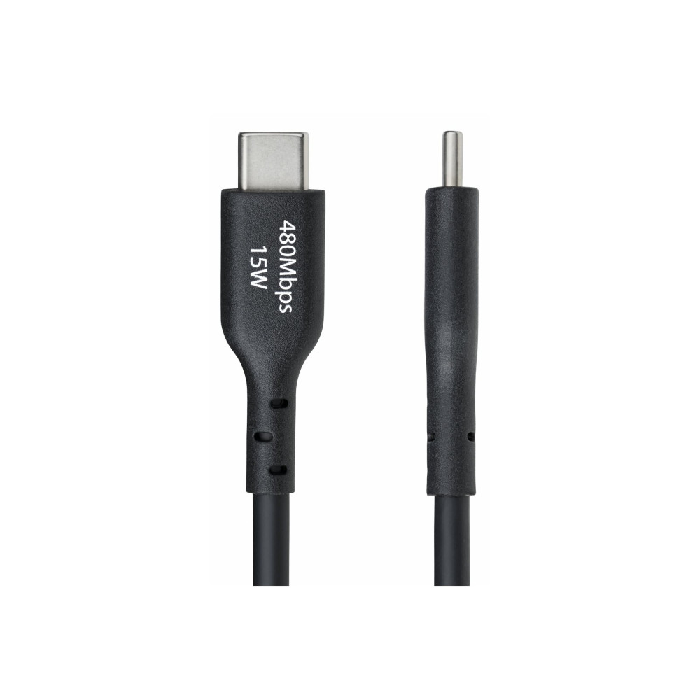 StarTech USB2AC3MNC USB A TO C CABLE M M 3M USB 2 0 BLACK 15W - Image 4
