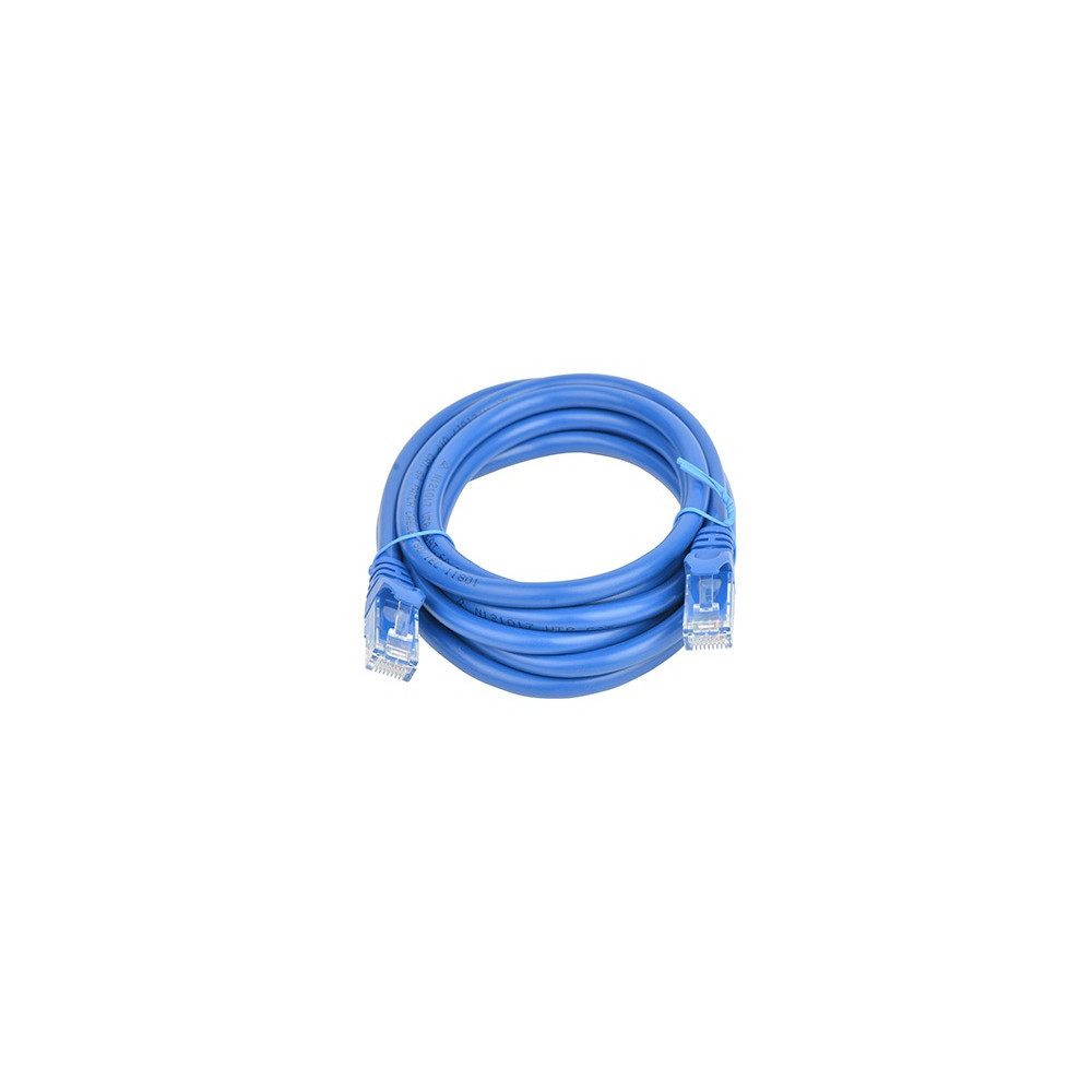 8ware PL6A-2BLU CAT6A Cable 2m - Blue Color RJ45 Ethernet Network LAN UTP Patch Cord Snagless - Image 1