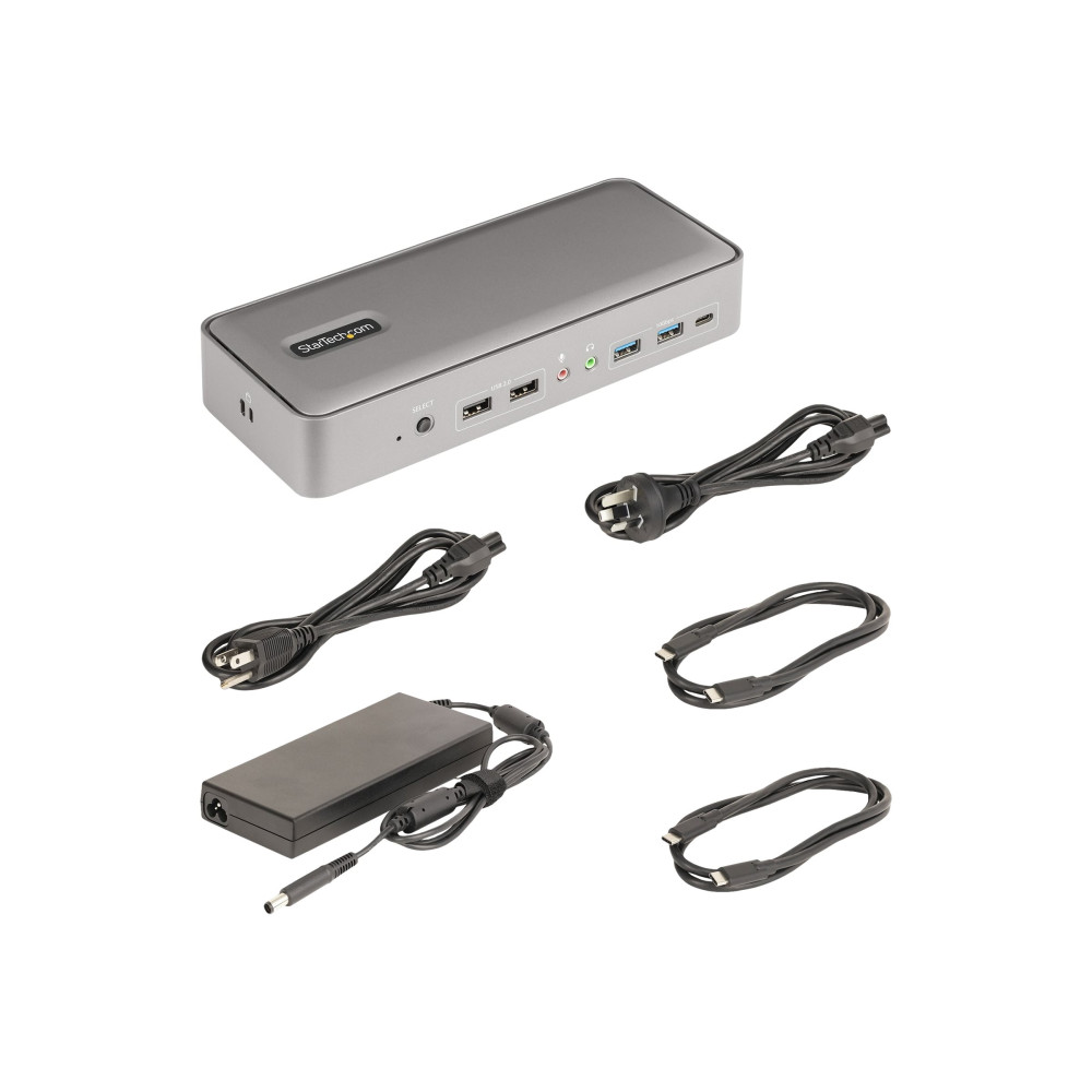 StarTech 129N-USBC-KVM-DOCK USB-C 3.2 GEN 2 KVM DOCKING STATION - Image 4