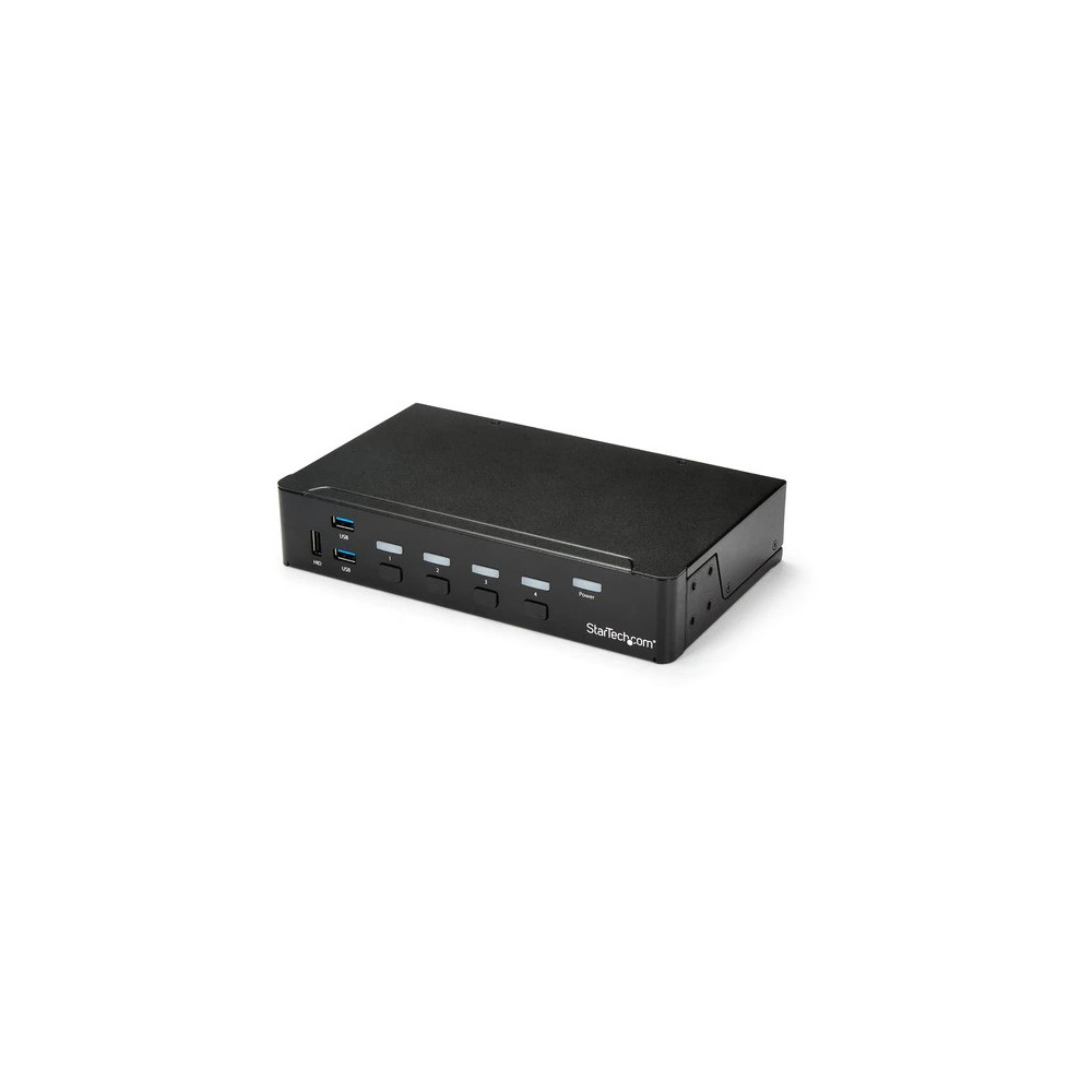 StarTech SV431HDU3A2 4 Port HDMI KVM - HDMI KVM Switch - 1080p - USB 3.0 & Audio Support - KVM Video Switch - Image 2