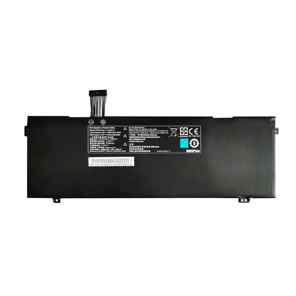 Leader PFIDG-03-17-3S2P-0 Battery 6cell 11.55V 7900mAh 91.24Wh for SC568,SC572,SC573,SC574,SC519,SC521 - Image 1