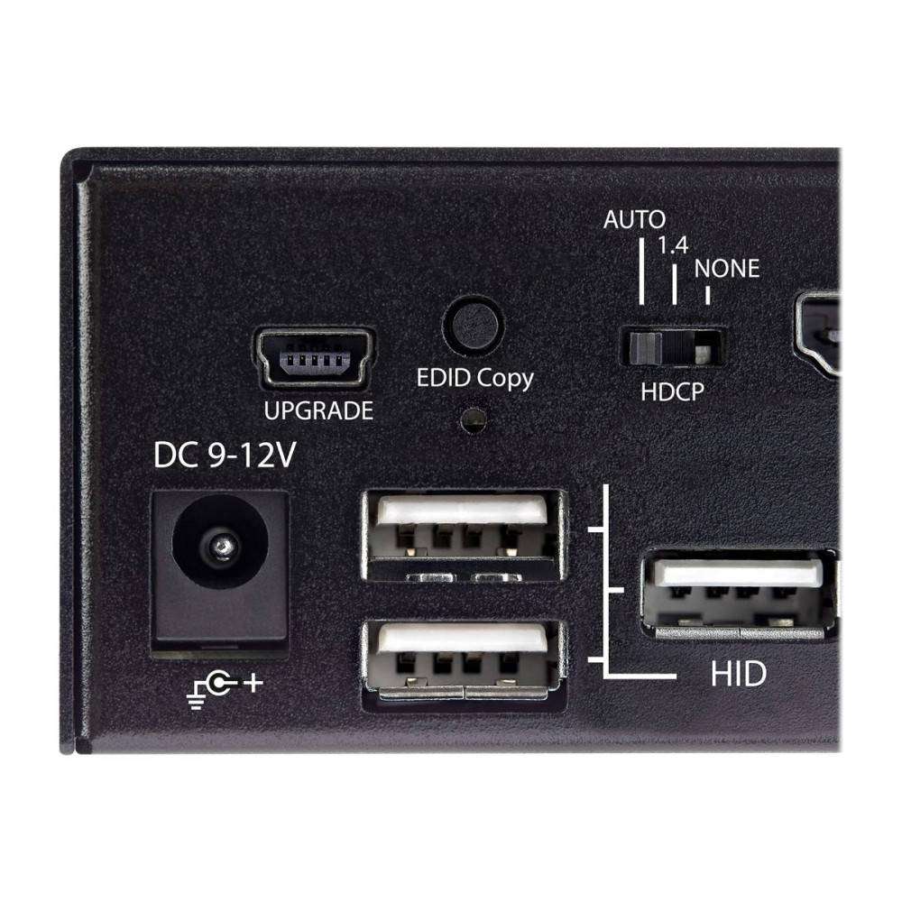 StarTech SV231HU34K6 2 PORT SINGLE HDMI KVM SWITCH, 4K(60Hz), USB, AUDIO, 2YR WTY - Image 5