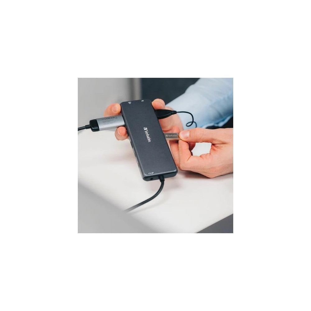 Verbatim 32153 CMH-13 USB-C MULTIPORT HUB: 2 X - Image 3
