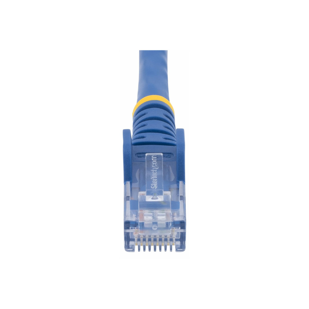 StarTech N6PATC10MBL 10M CAT6 ETHERNET CABLE BLUE 650MHZ 100W SNAGLESS PATCH CORD, LTW - Image 2