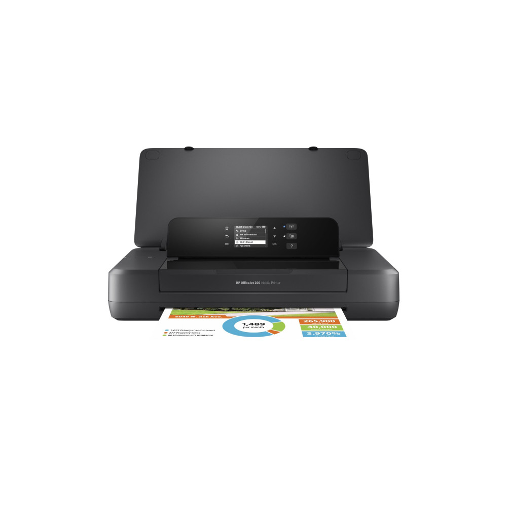 HP CZ993A OFFICEJET 200 MOBILE PRINTER, A4, 10PPM BLK, 7PPM CLR, 1YR - Image 2