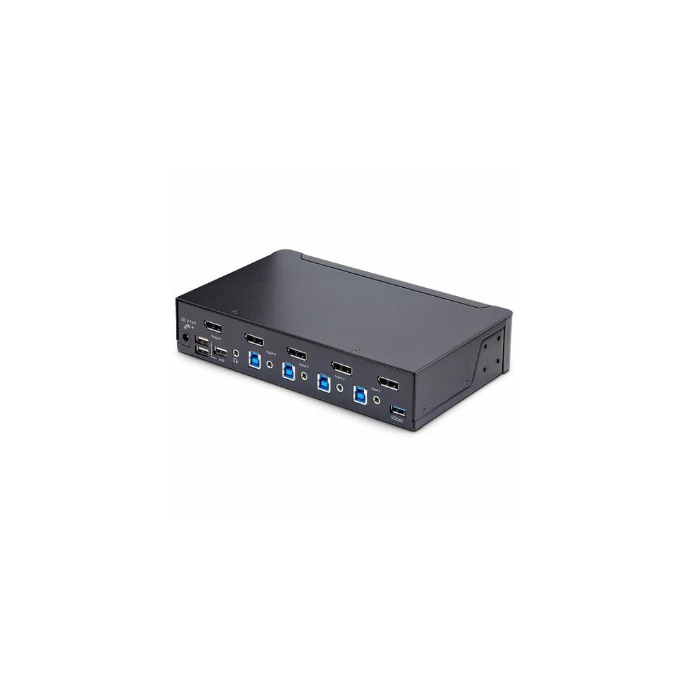 StarTech D86A2-4-PORT-8K-KVM 4-PORT DISPLAYPORT KVM SWITCH, 8K 60HZ / 4K 144HZ, SINGLE DISPLAY, DP 1.4, 2X - Image 6