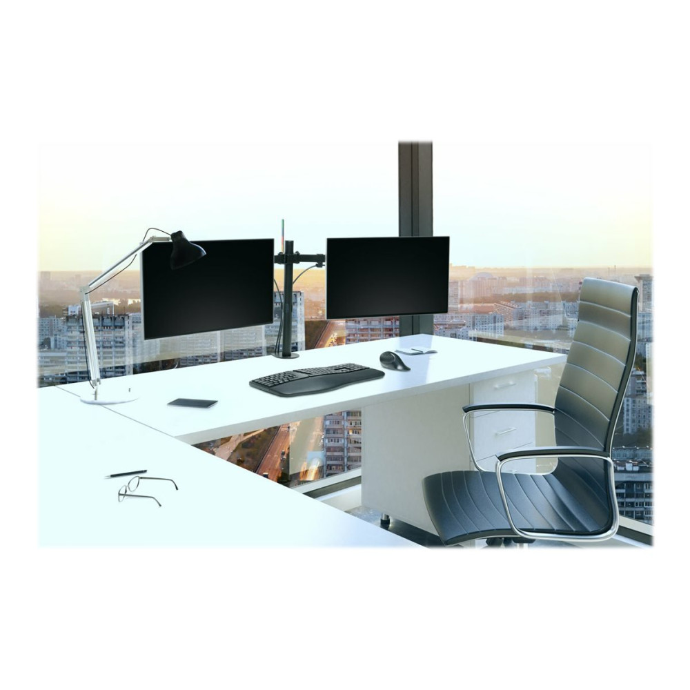 Kensington K55409WW DUAL MONITOR DESK MOUNT, UP TO 32" & 8KG, VESA 75x75, 100x100 - BLACK - Image 5