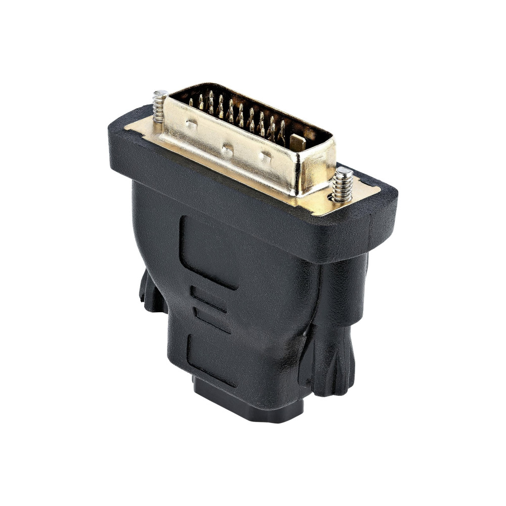 StarTech HDMIDVIFM HDMI TO DVI-D ADAPTER, F TO M, BLACK, LTW - Image 2