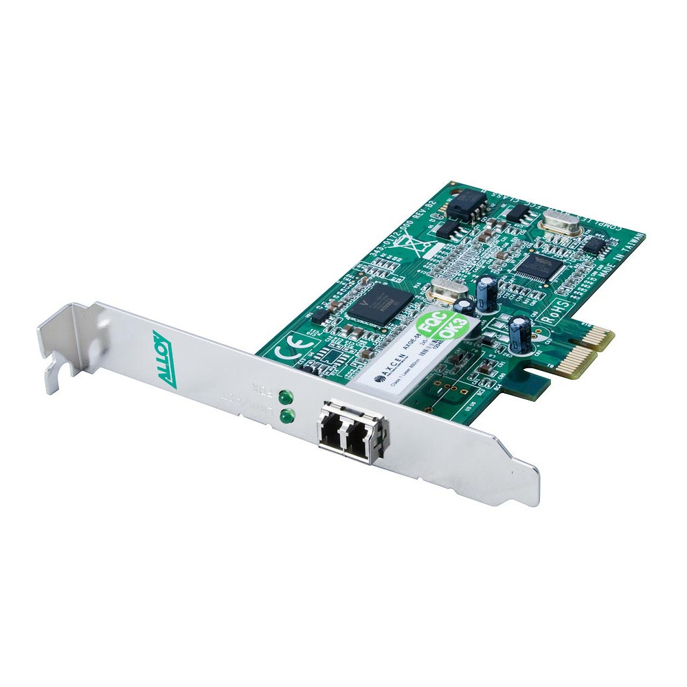 Alloy AN1000ELC PCI-E 1000Mb Multimode (LC) Fibre Network Adapter. 2Km - Image 1