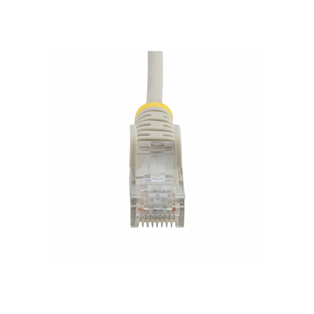StarTech N6PAT100CMGRS 1M CAT6 CABLE, RJ45 PATCH CORD, SNAGLESS, SLIM, LSZH, GREY, LTW - Image 3