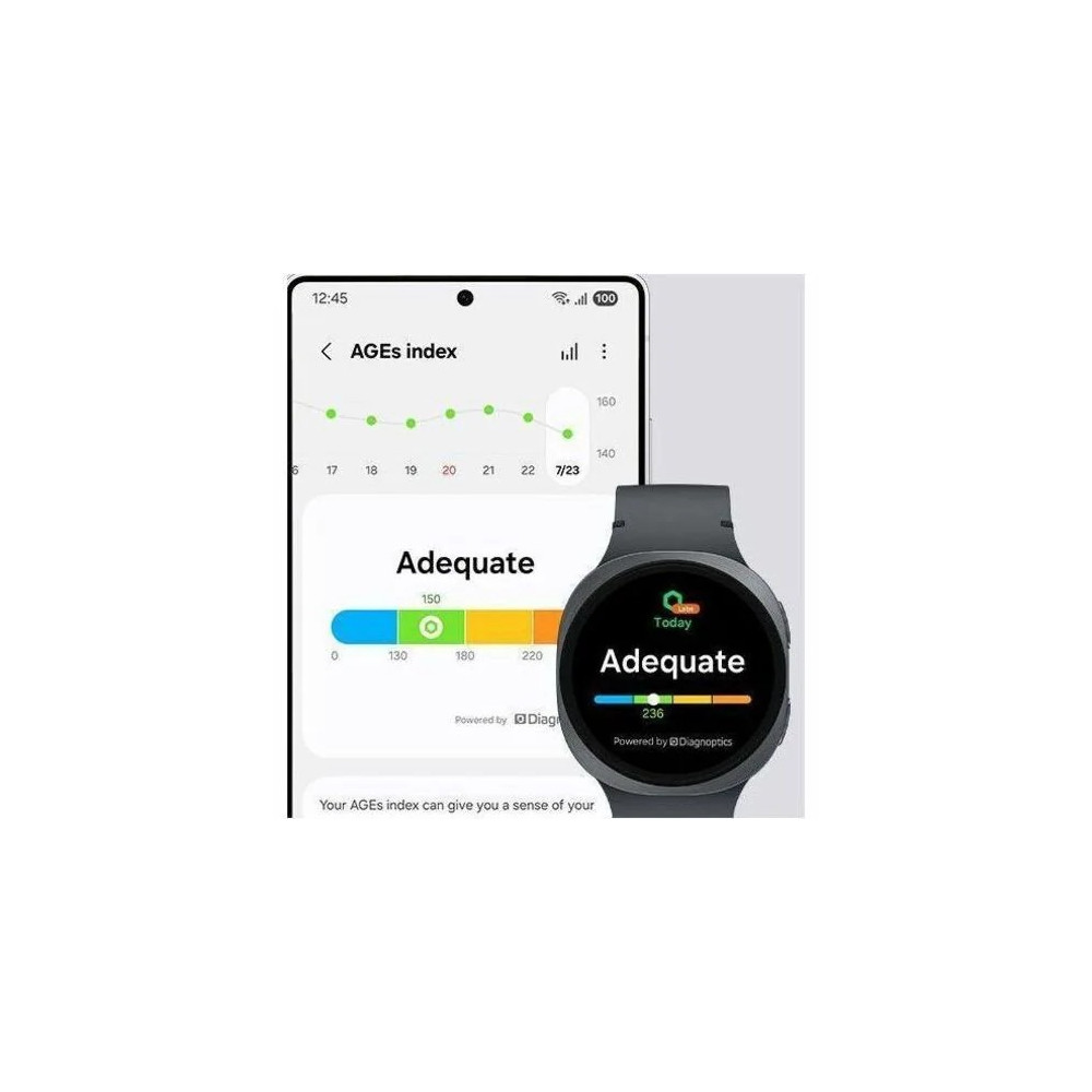 Samsung SM-L320NDAAXSA GALAXY WATCH WATCH8 40MM BT GRAPHITE