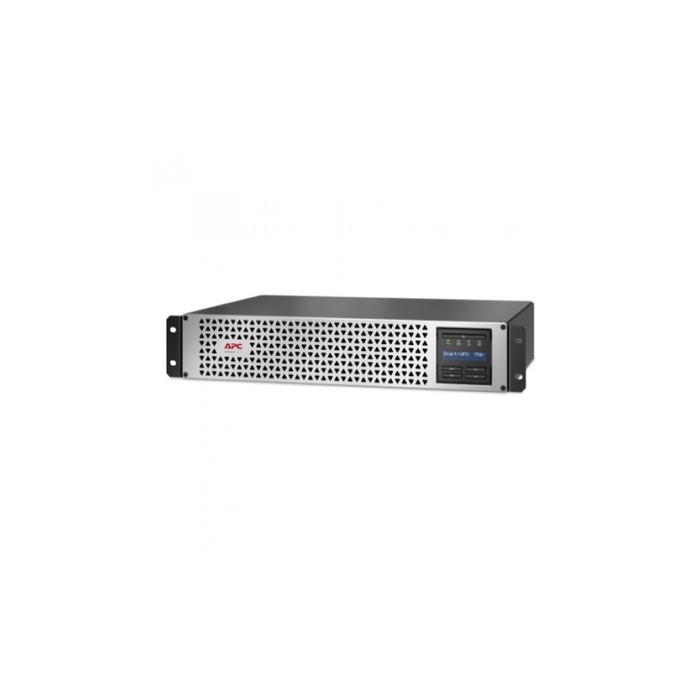 APC SMTL750RMI2UC Smart-UPS 750VA/600W Line Interactive UPS,2U Rackmount,230V/10A Input, 6x IEC C13 Outlets, Li-Ion Battery, SmartConnect,Short Depth - Image 1