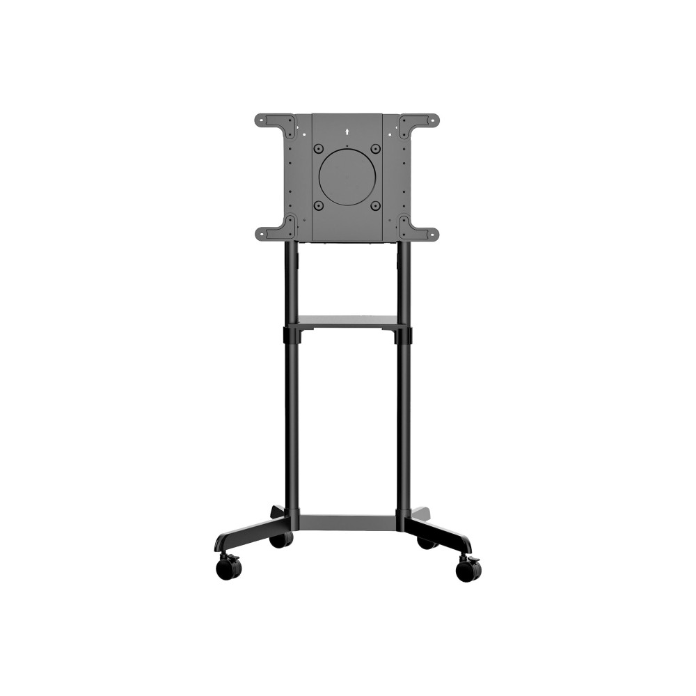 StarTech MBLTVSTNDEC MOBILE TV CART - PORTABLE ROLLING TV STAND FOR 37-70" VESA DISPLAY (154LB/70K - Image 2
