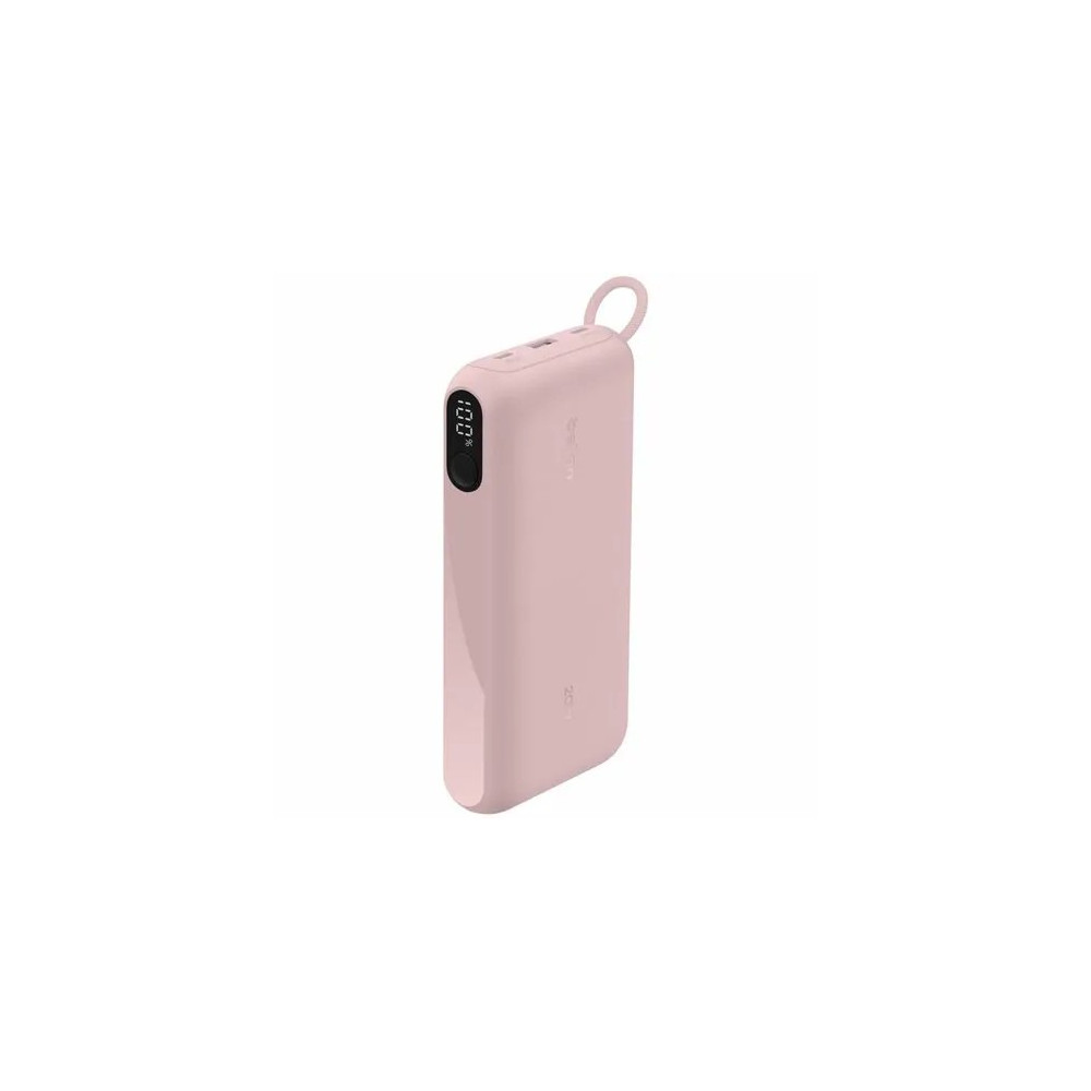 Belkin BPB028FQPK BoostCharge Power Bank - Black - For Smartphone, Tablet PC, iPhone, iPad mini, iPad Pro - 20000 mAh - 20 W - USB Type-C Connector - 3 x USB - Digital Display, Battery Level Indicator, Overheat Protection - Black - Image 7