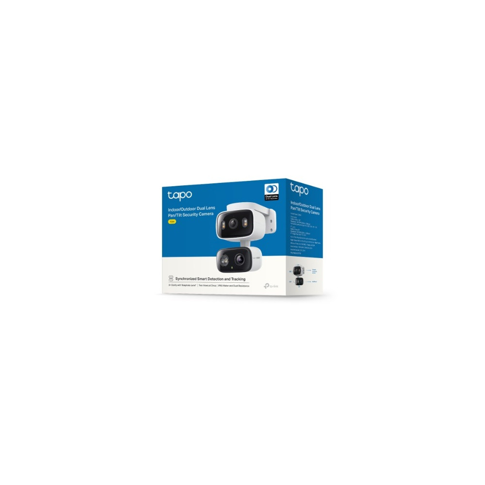 TP-LINK TC34 Indoor/Outdoor Dual Lens Pan/Tilt Security Camera - Image 1