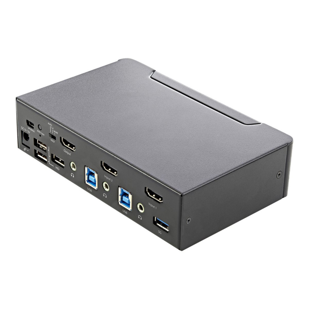 StarTech SV231HU34K6 2 PORT SINGLE HDMI KVM SWITCH, 4K(60Hz), USB, AUDIO, 2YR WTY - Image 2