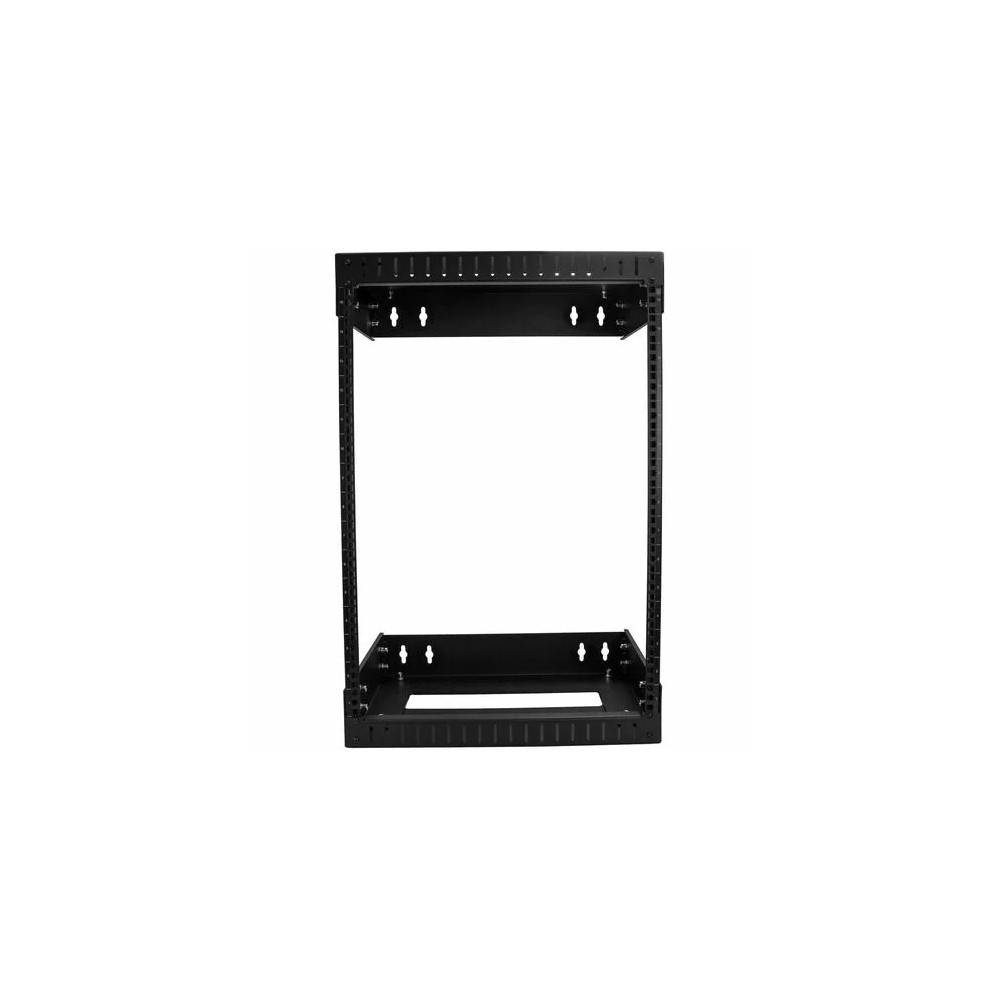 StarTech RK15WALLOA 2-Post 15U Heavy-Duty Wall Mount Network Rack, 19" Open Frame Server Rack with Adjustable Depth, Data Rack for IT Equipment~ - 2-Post 15U open frame network rack with adjustable depth (12-20in) - Durable heavy-duty 19" data s - Image 7