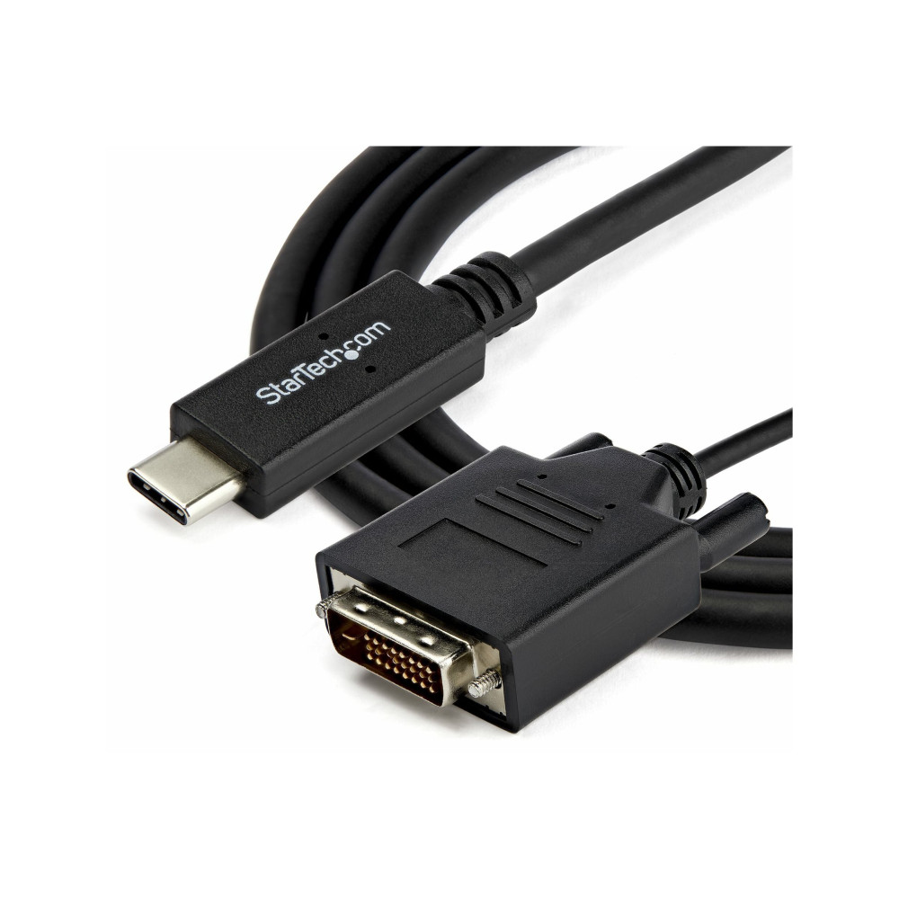 StarTech CDP2DVIMM2MB 2M USB-C (T/BOLT3) TO DVI ADAPTER CABLE, 3YR - Image 4