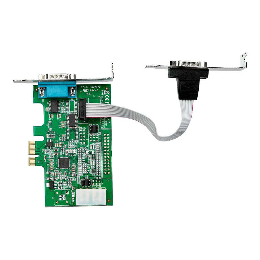StarTech PEX2S953LP 2-PORT PCI EXPRESS RS232 SERIAL ADAPTER CARD - PCIE RS232 SERIAL HOST CONTROL - Image 3