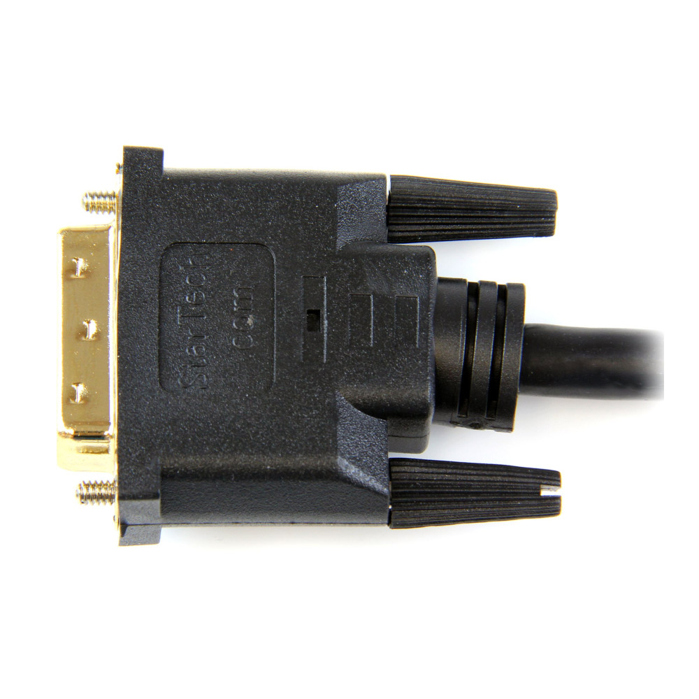 StarTech HDDVIMM3M 3M HDMI TO DVI-D ADAPTER CABLE, BLACK, LTW - Image 1