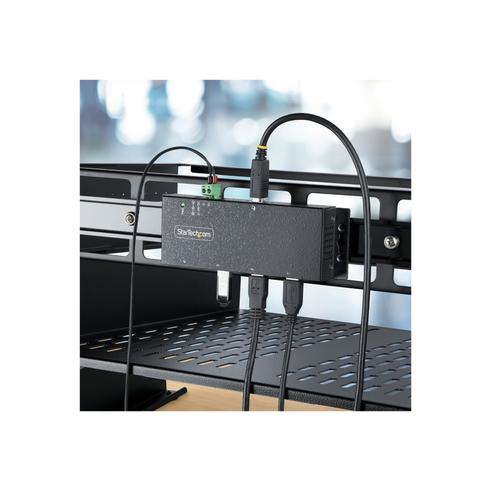 StarTech 5G4AINDNP-USB-A-HUB 4 PORT INDUSTRIAL USB 3.0 5GBPS HUB MOUNTABLE RUGGED USB-A HUB 2YR - Image 3