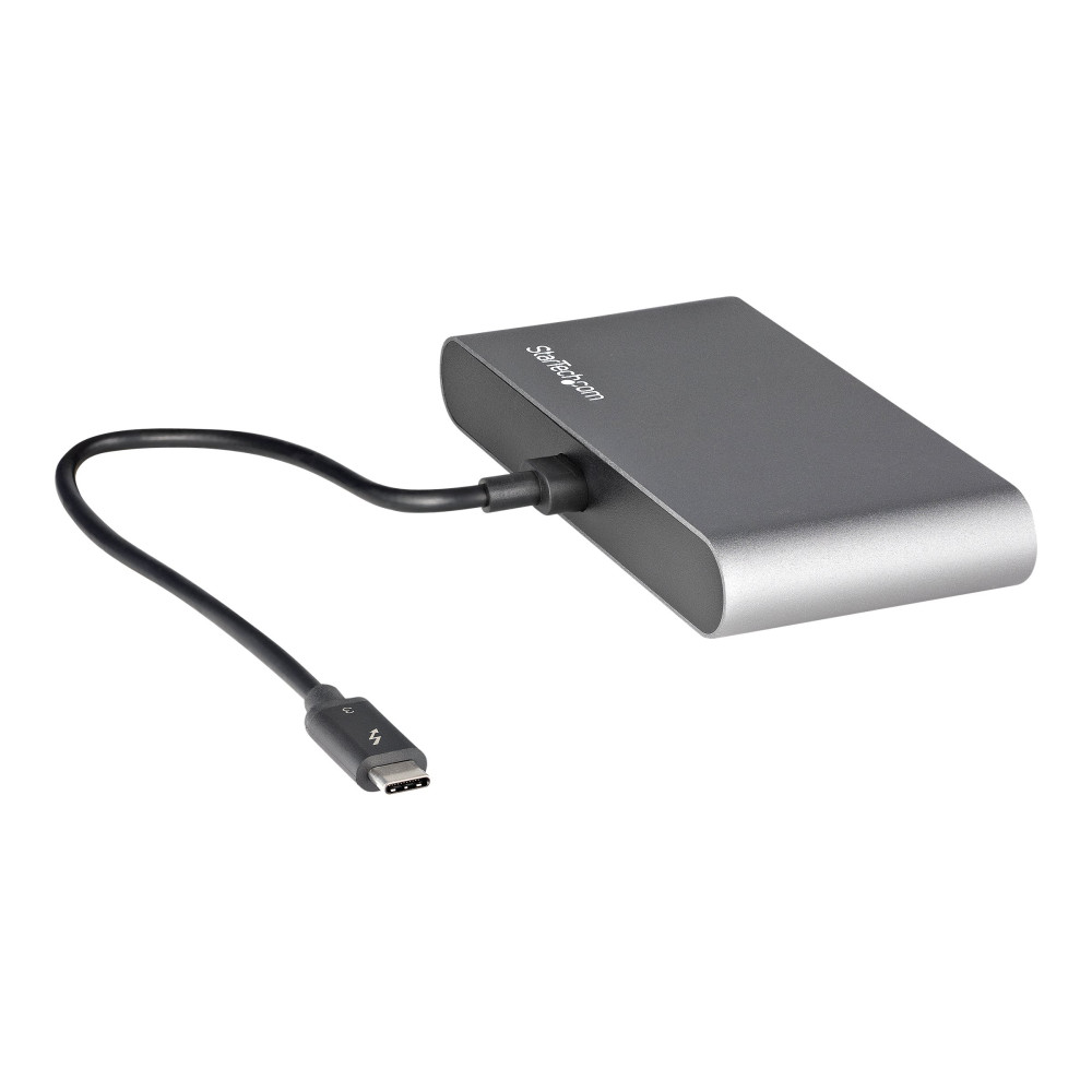 StarTech TB3DKM2HDL T/BOLT3 4K MINI DOCK, DUAL DISPLAY, HDMI(2), USB(2), RJ45, 3YR - Image 5