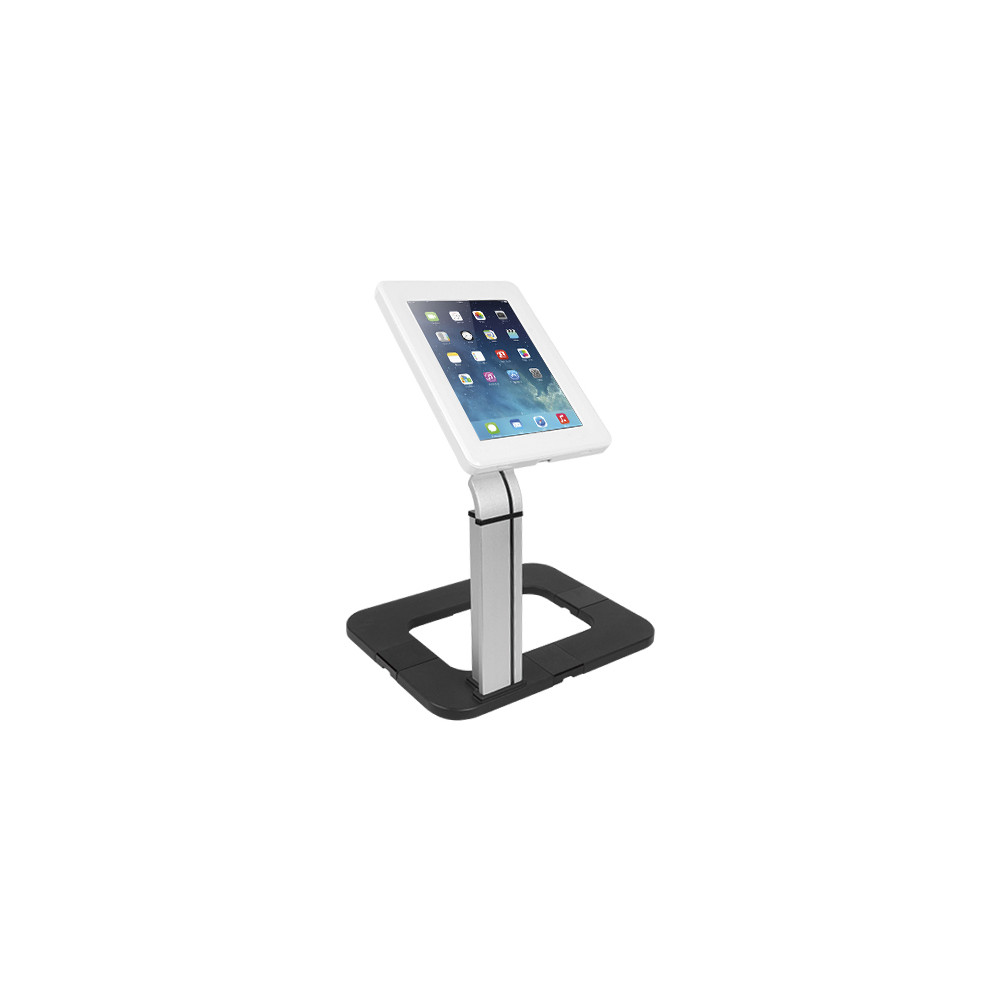 Brateck PAD15-02 Anti-theft Countertop Tablet Kiosk Stand with Aluminum Base Fit Screen Size 9.7'-10.1' 368x277x481mm Anti-theft Lock with a Key - Image 1