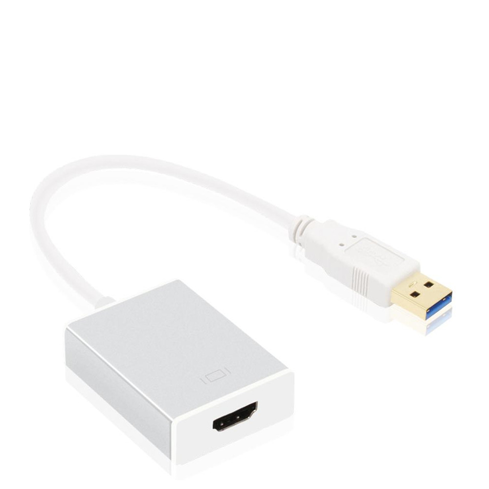 Astrotek AT-USB3HDMI USB 3.0 to HDMI Converter Cable Display Graphic Adapter For Windows Laptop PC HD 1080P HDTV Monitor Projector - Image 1