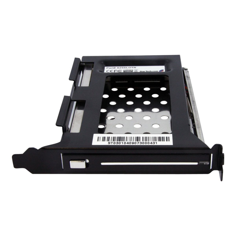 StarTech S25SLOTR 2.5IN SATA REMOVABLE HARD DRIVE BAY FOR PC EXPANSION SLOT, TAA-COMPLIANT - Image 1