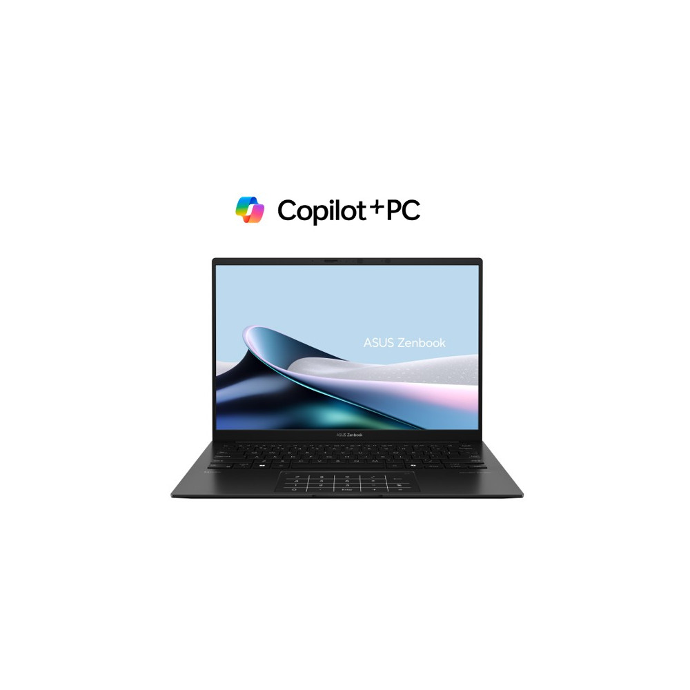 ASUS UM3406KA-PP021W-P (Special Buy) ZenBook 14"AMD RYZEN AI 7 350 3K (2880 x 1800) OLED 16:10 aspect ratio16G 512G 1.2kg 1yr wty Jade Black Win11 Home Notebook - Image 1