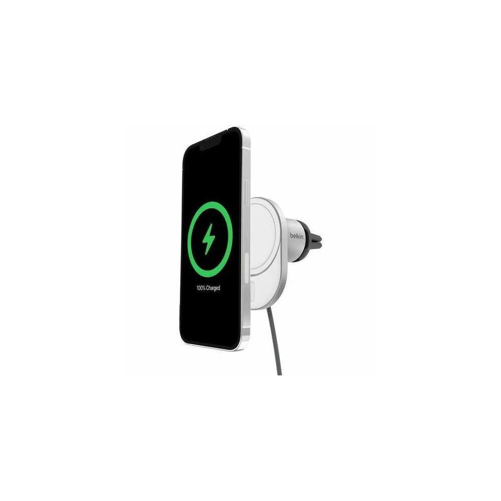 Belkin WIC008BTGR-V2 BoostCharge Pro Magnetic Wireless Car Charger with Qi2 15W
