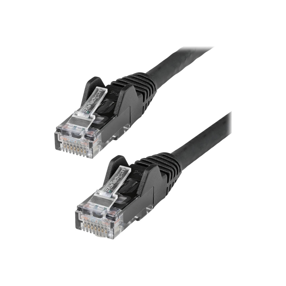 StarTech N6LPATCH15MBK 15M CAT6 ETHERNET CABLE - LSZH (LOW SMOKE ZERO HALOGEN) - 10 GIGABIT 250MHZ 1 - Image 3