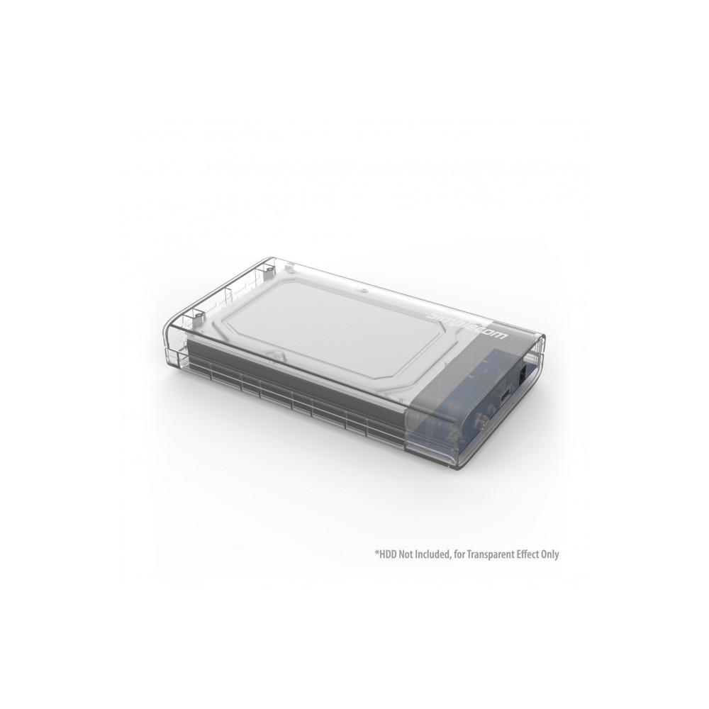 Simplecom SE301-CL SE301 3.5' SATA to USB 3.0 Hard Drive Docking Enclosure - Image 1