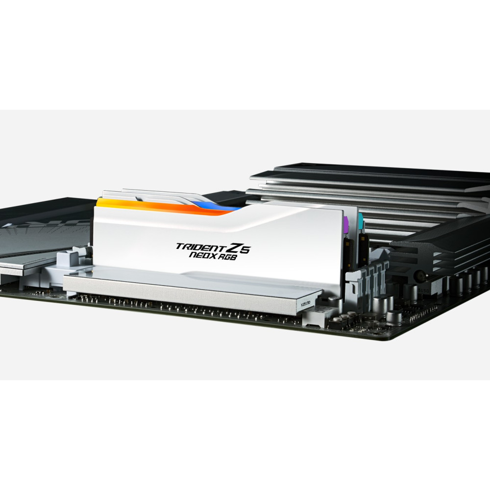 G.SKILL F5-6000A2836G16GX2-TZ5NXRW 32GB (2 x 16GB)/ DDR5 6000 MT/s/ Timings 28-36-36-32/ Voltage 1.4V/ TZ5 Neo X RGB AMD EXPO ™ Ultra Low Latency - Image 1