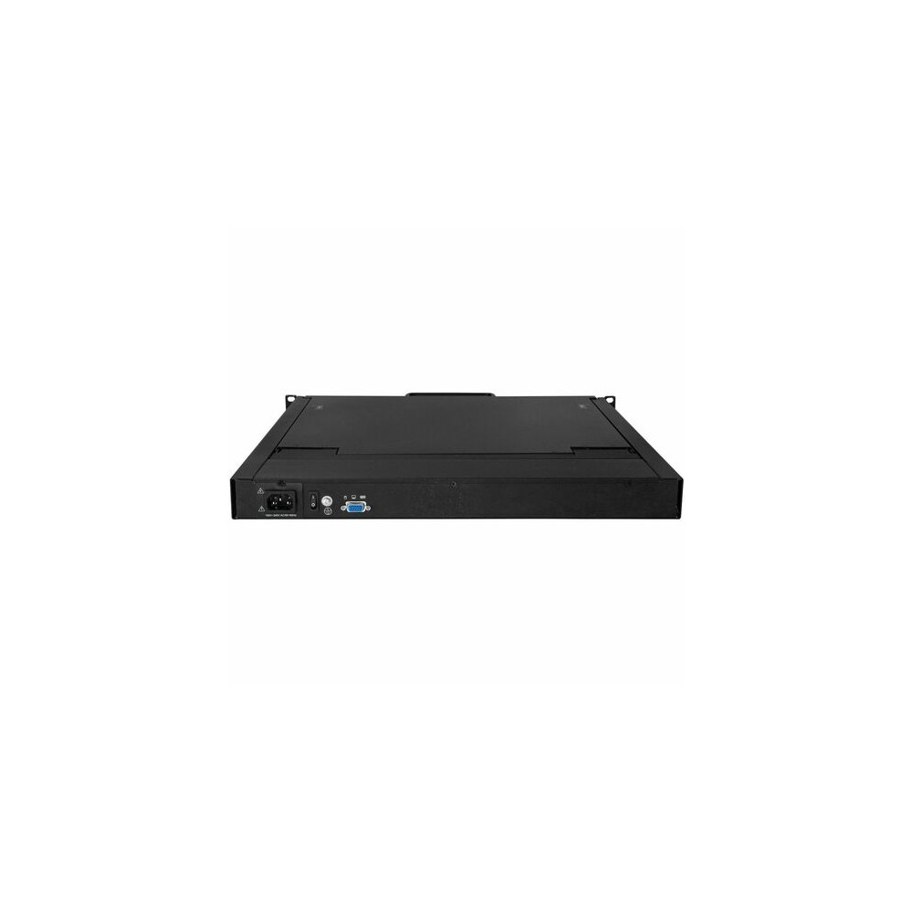 StarTech RKCONS1901 LCD Rack Console - 48.3 cm (19") LCD - SXGA - 1280 x 1024 - 1 x VGA - Keyboard - TouchPad - 1U High - PC - Image 3