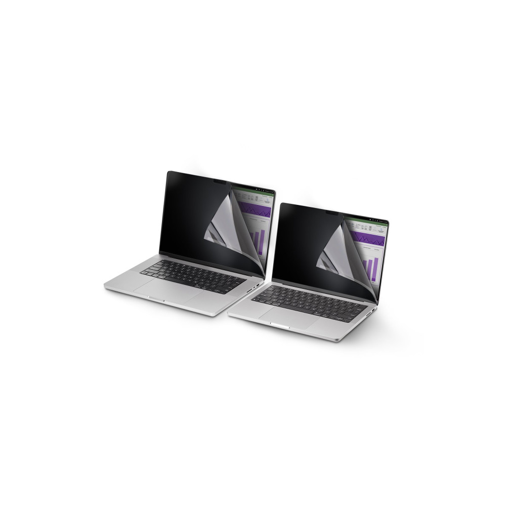 StarTech 14M21-PRIVACY-SCREEN 14" 2021/2023 MACBOOK PRO PRIVACY SCREEN, REVERSIBLE MATTE/GLOSSY FILTER, 2 Y - Image 5