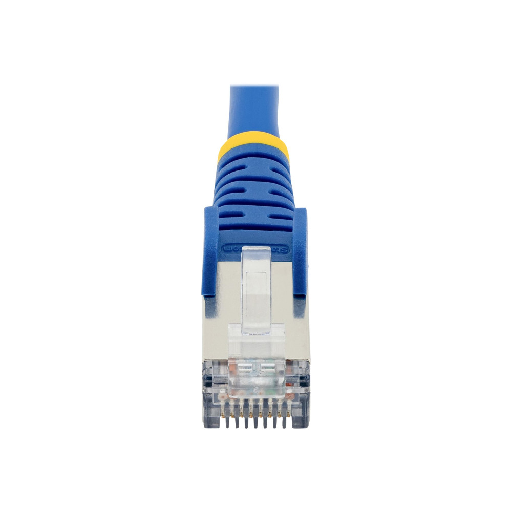 StarTech NLBL-5M-CAT6A-PATCH 5M CAT6A ETHERNET CABLE - BLUE - LOW SMOKE ZERO HALOGEN (LSZH) - 10GBE 500MHZ - Image 4