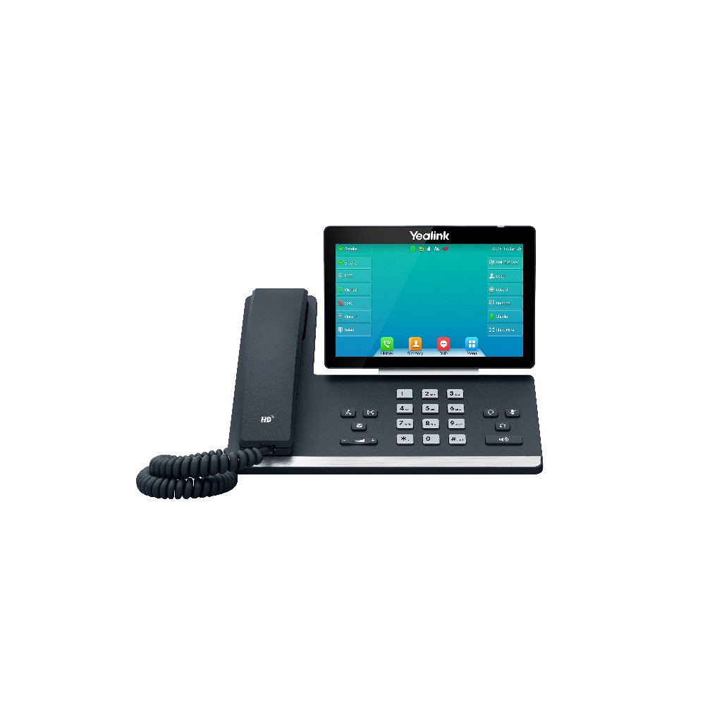 Yealink SIP-T57W *LS , 16 Line IP HD Phone, 7' 800 x 480 colour screen, HD voice, Dual Gig Ports, Built in Bluetooth and WiFi, USB 2.0 Port, SBC Ready - Image 1