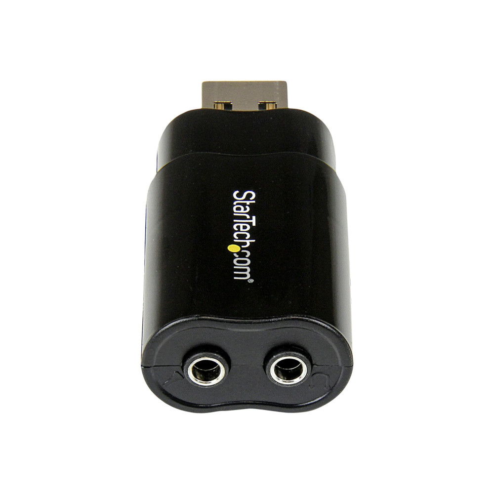 StarTech ICUSBAUDIOB USB2.0 TO 3.5MM AUDIO JACK ADAPTER, 2YR - Image 3
