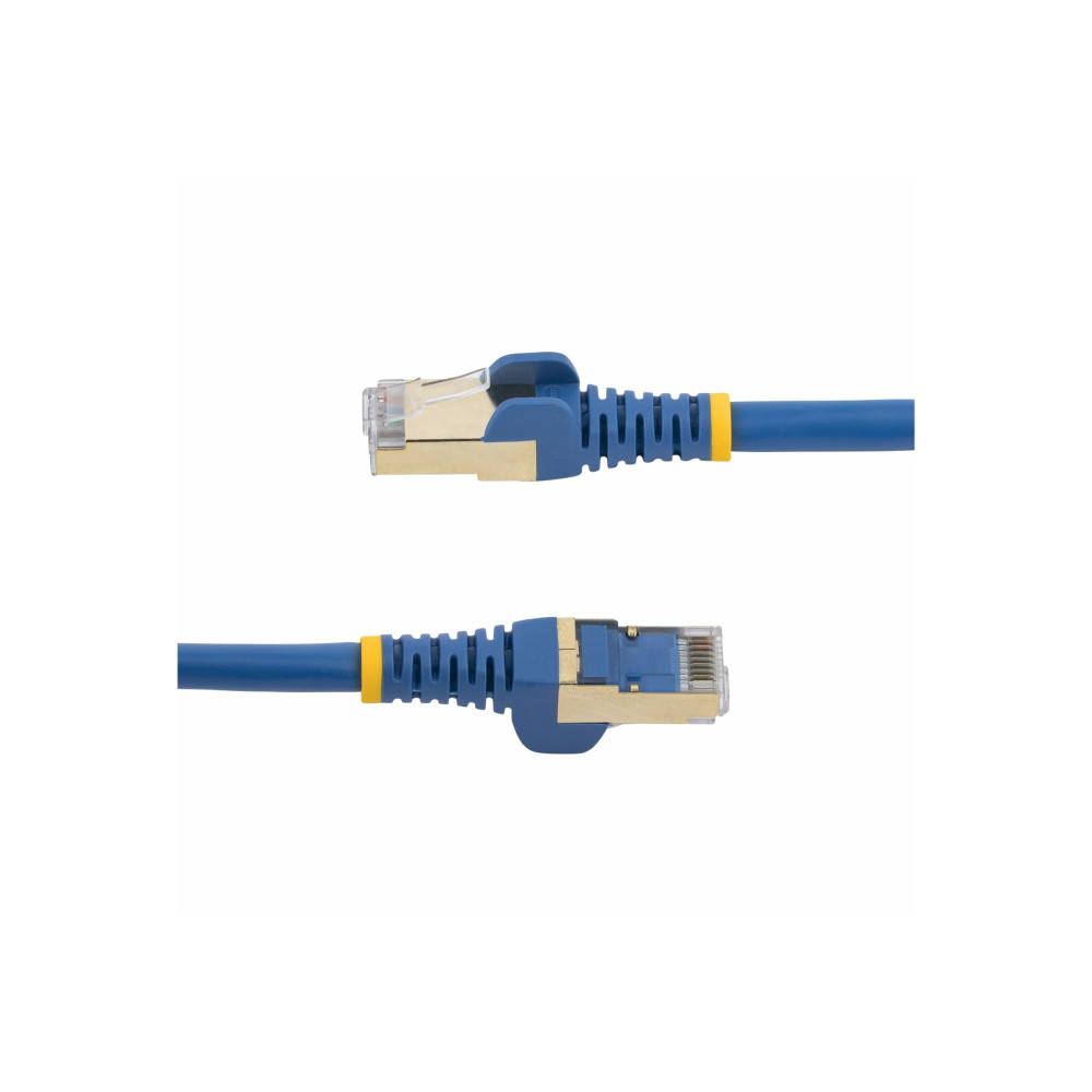 StarTech 6ASPAT150CMBL 1,5M CAT6A ETHERNET CABLE - 10 GIGABIT SHIELDED SNAGLESS RJ45 100W POE PATCH - Image 4