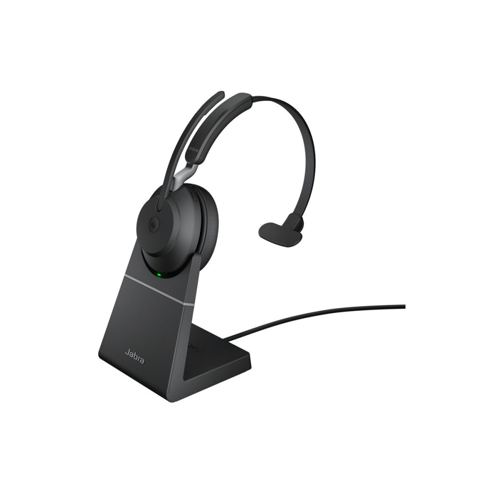 Jabra 26599-899-989 WIRELESS EVOLVE2 65 MS MONO BLUETOOTH HEADSET W/CHARGING STAND + LINK 390A BT,USB-A - Image 5