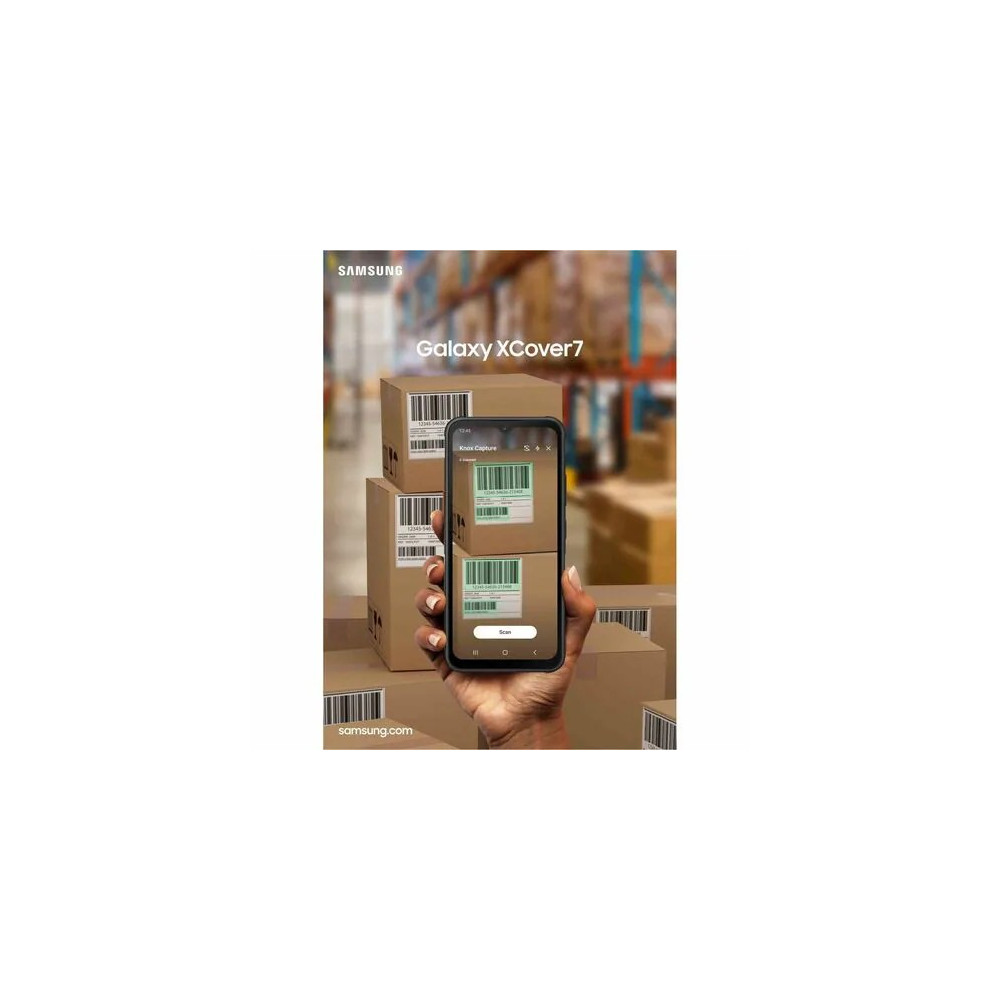Samsung SM-G556BZKDSTS Galaxy XCover7 Enterprise Edition SM-G556B 128 GB Rugged Smartphone - 6.6" LCD Full HD Plus 1080 x 2408 - Octa-core (Cortex A76Dual-core (2 Core) 2.20 GHz + Cortex A55 Hexa-core (6 Core) 2 GHz - 6 GB RAM - Android 14 - 5G - Image 27