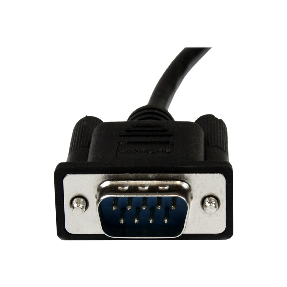 StarTech SCNM9FM1MBK 1M DB9 RS232 SERIAL NULL MODEM CABLE F/M