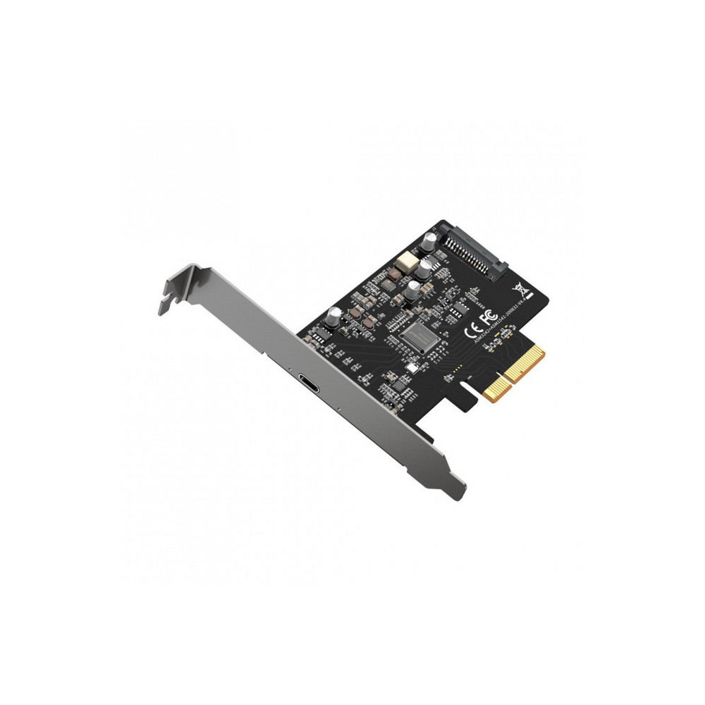Simplecom EC318 PCI-e x4 to USB 3.2 Gen2x2 20Gbps USB-C Expansion Card - Image 1